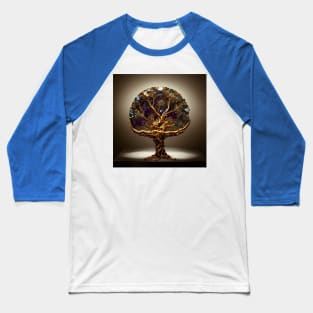 Yggdrasil World Tree of Life Baseball T-Shirt